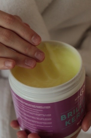 Kератиновая маска для любого типа волос 250 мл. Keratin SPA hair repair в Кемерово