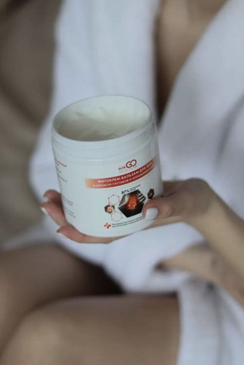Фитокрем-бальзам (Крем для суставов, фитокрем) для суставов, локтей 250 мл. DctrGo  в Кемерово