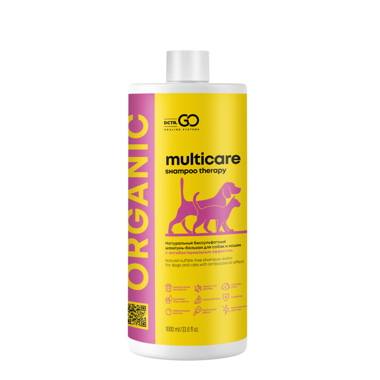 Dctr.Go Шампунь-бальзам для животных Sнampoo Therapy "Мультиуход" 1000 ml в Кемерово